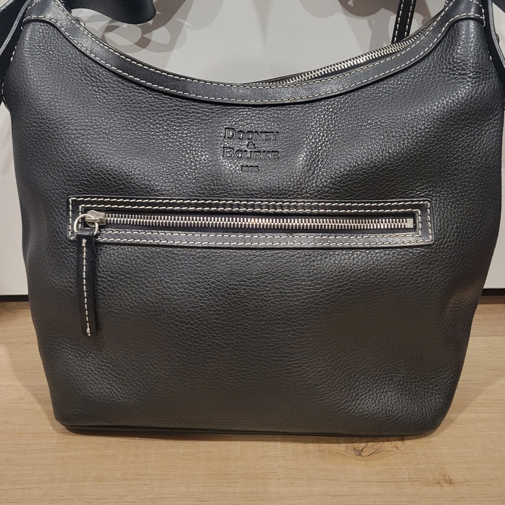 Dooney & Bourke Black Leather Shoulder Bag